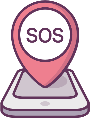 Metallic Icon Royalty Free Cliparts - Icone Sos Png (512x512)