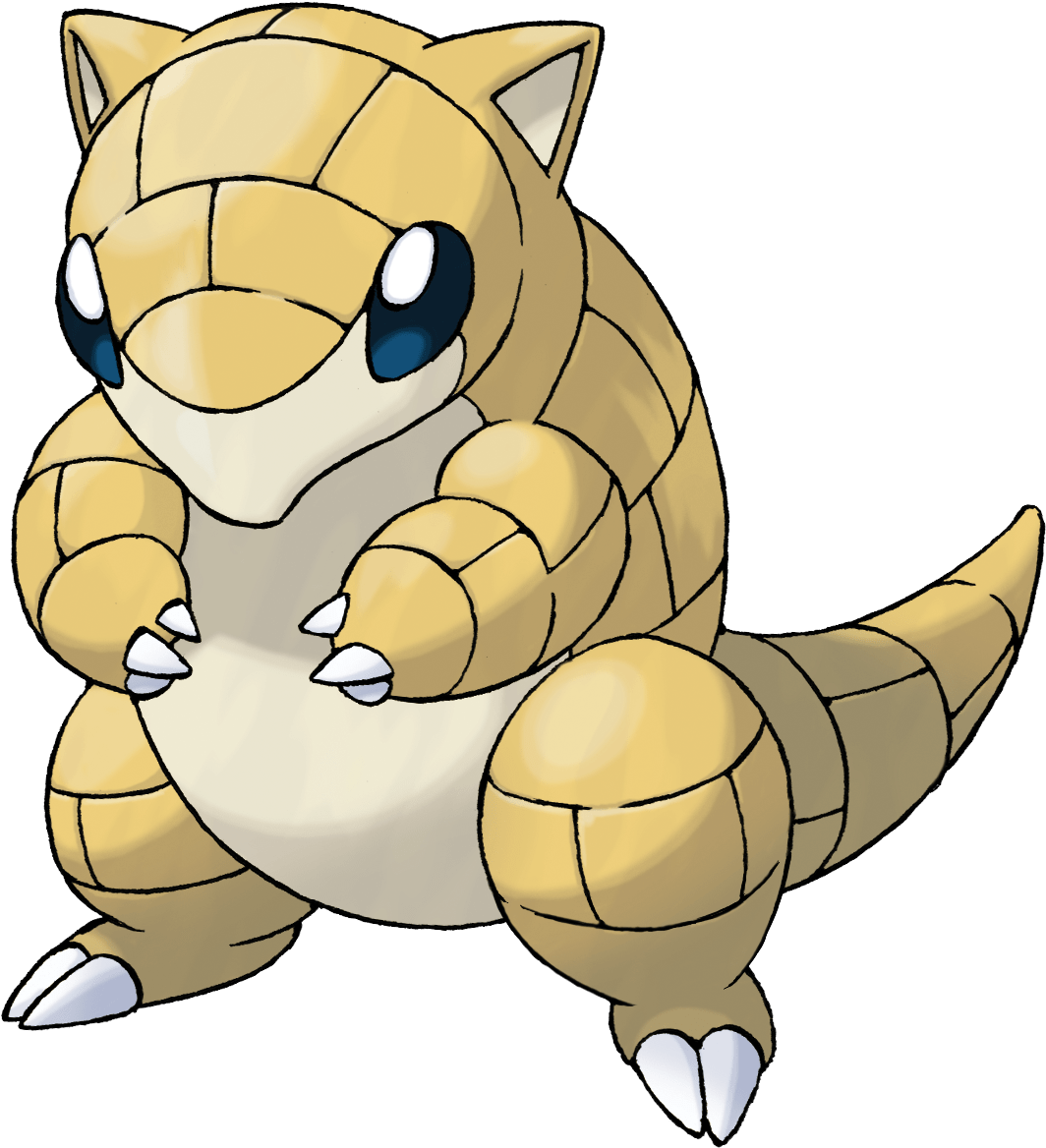 Pokemon Go Identification Chart - Pokemon Sandshrew (1167x1167)