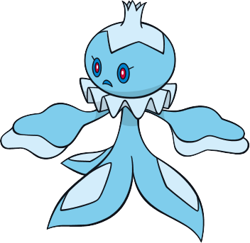 Artwork Frillish Ken Sugimori, Artwork Frillish Dream - Pokemon Frillish (352x343)