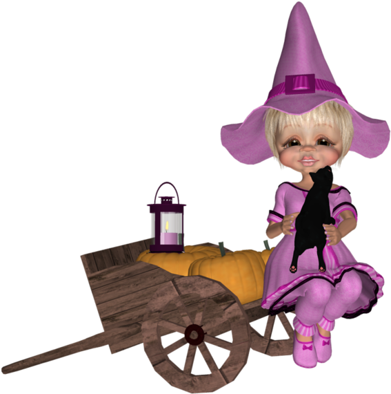 Halloween Sorcieres - Page - Witch (600x600)
