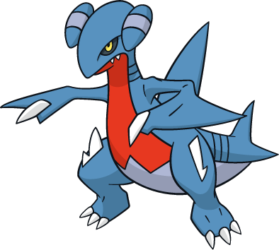 Gabite - Pokemon Gible Dream World (394x354)