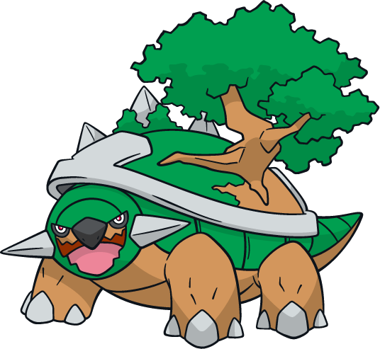 Torterra - Pokemon Torterra Png (536x493)