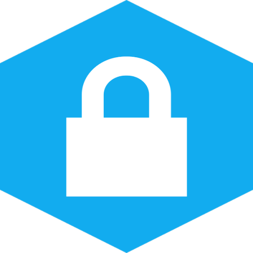 House Icon Blue Circle (500x500)