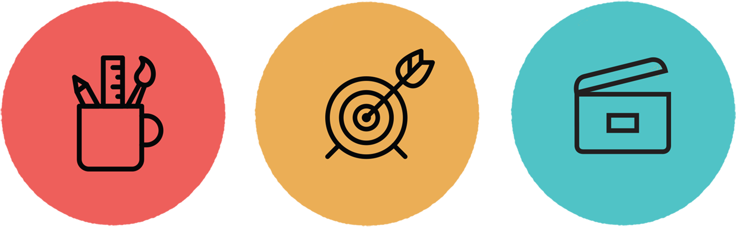 We Work Within A Broad Range Of Creative Services, - Circle (1560x540)