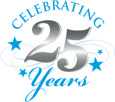 Musicaldimension 25th Anniversary 1992 To 2017 Rh Musicaldimension - Silver Jubilee Logo Png (400x400)