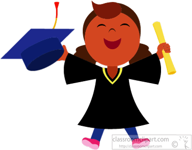 Student Grad Jumping Holding Diploma Animation Crca - Student Cliparts Gif (466x450)