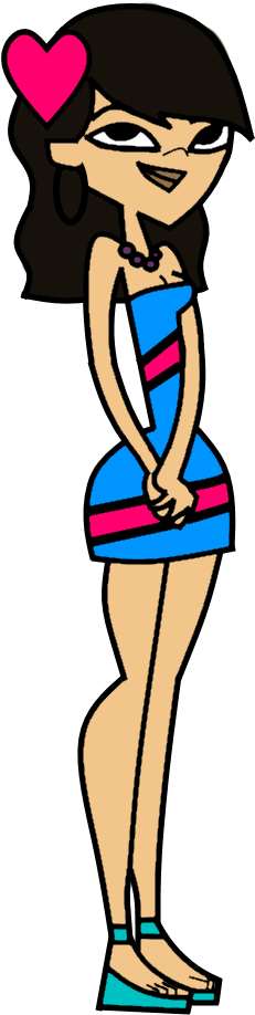 Tdpi Sky Formal Wear By Upgradermunchkin - Total Drama Girl In A Dress (768x1041)