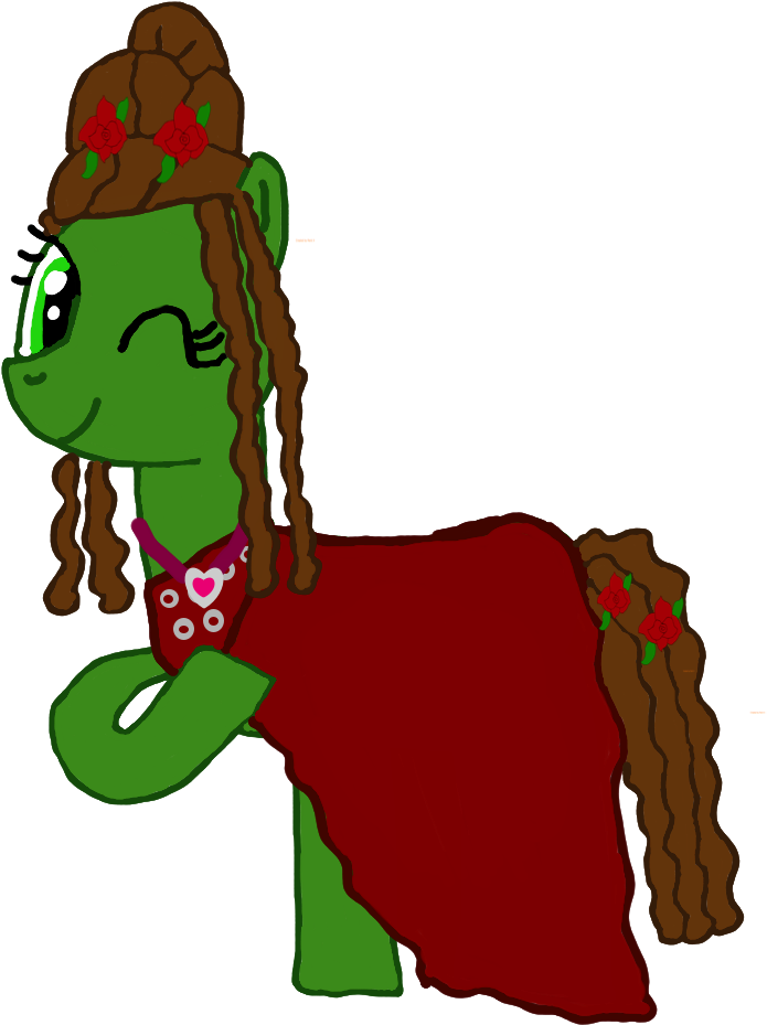 In A Formal Dress By Romancewriter1 - Cartoon (797x952)