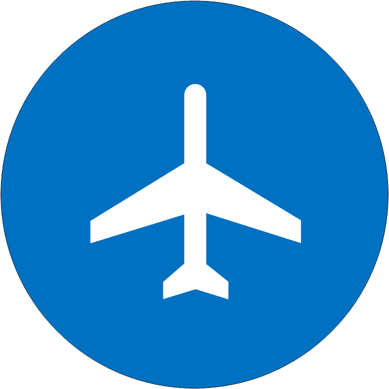 Airplane Icon - Career Path Icon Png (1000x1000)