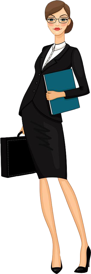 Businessperson Clip Art - Business Woman Vector (800x992)