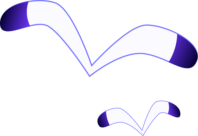 Abstract Animal, Bird, Openoffice, Abstract - Cartoon Seagulls (640x439)