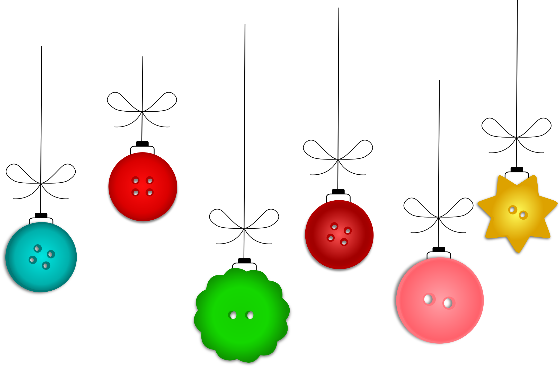 Open Office Clipart Weihnachten - Botones De Navidad Png (2400x1896)