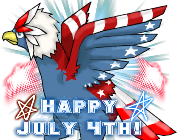 Happy July 4th By Icefeather31 - Flag Of The United States (600x450)