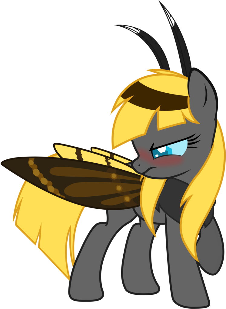 Hexferry The Moth Pony By Vectorvito-d72oyjv - Moth Pony (775x1030)