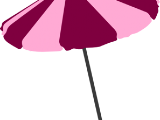 Beach Umbrella Clipart - Clip Art (640x480)