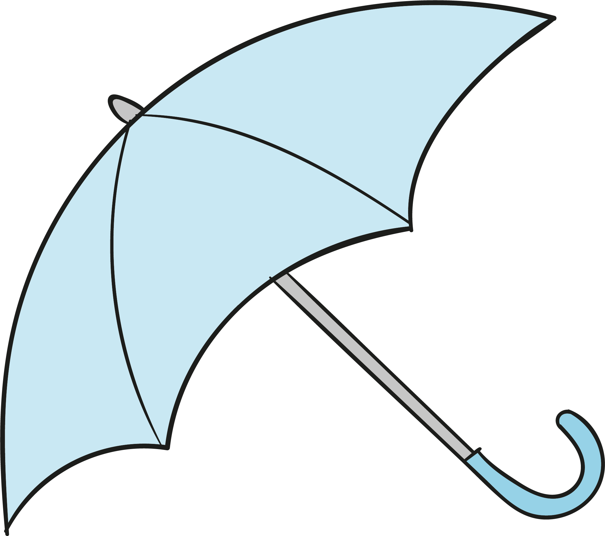 Umbrella Clip Art - Umbrella - (2105x1868) Png Clipart Download