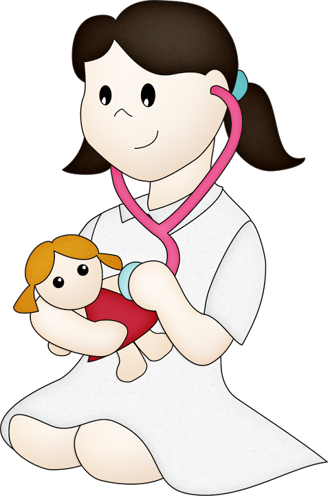 Médico, Hospital, Doentes E Etc - Cartoon (477x720)