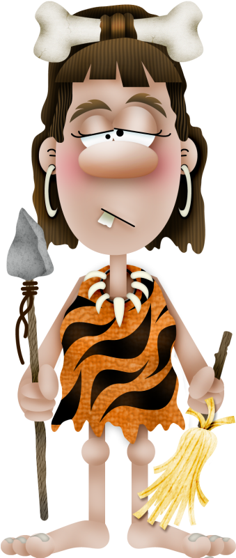 Fayette Urockmw Chiseledmeheartu - Cave Woman Png (345x800)