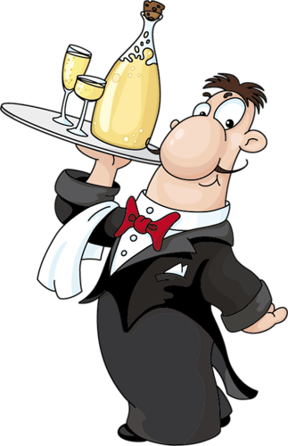 72пикс - Cartoon Images Of Waiters (323x500)