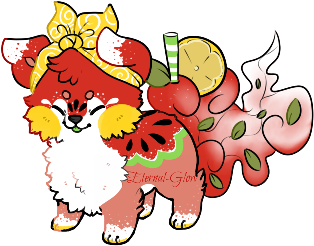 My Sushi Dog By Eternal-glow - Sushi Dog Deviantart (1010x791)