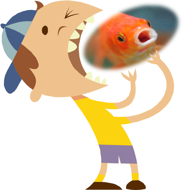 Eating Way Up - Boy Eating An Apple (652x652)