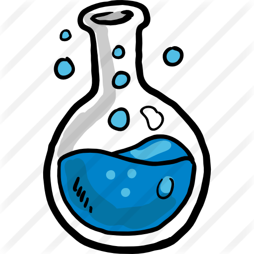 Flask - Chemical Cartoon Png (512x512)