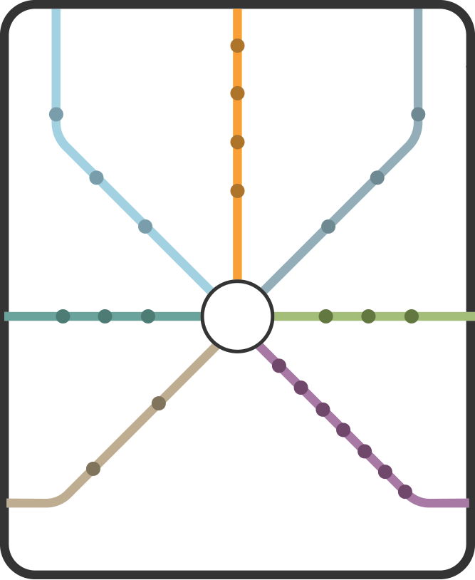 Peace Sign Template - Circle (667x814)