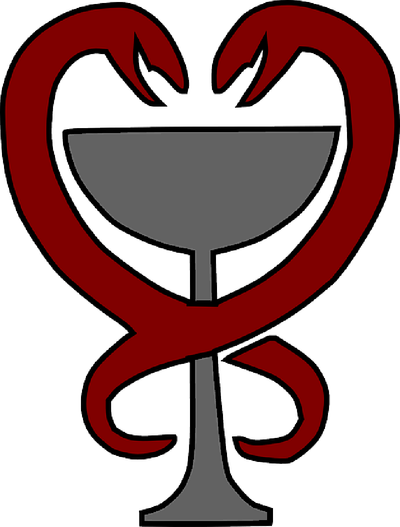 Snake, Cup, Pharmacy, Medicine, Pharmaceutical, Drug - Snake (800x1053)