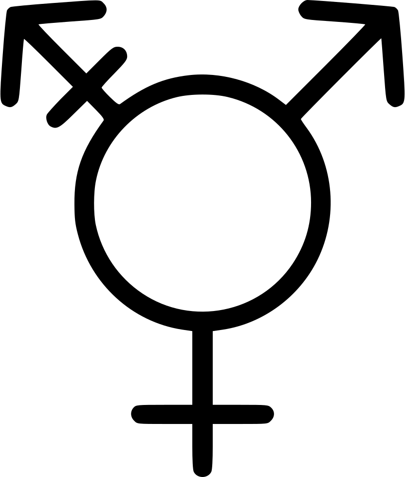 Transgender Shemale Sexual Identity Sex Gender Comments - Transgender Icon Png (832x980)