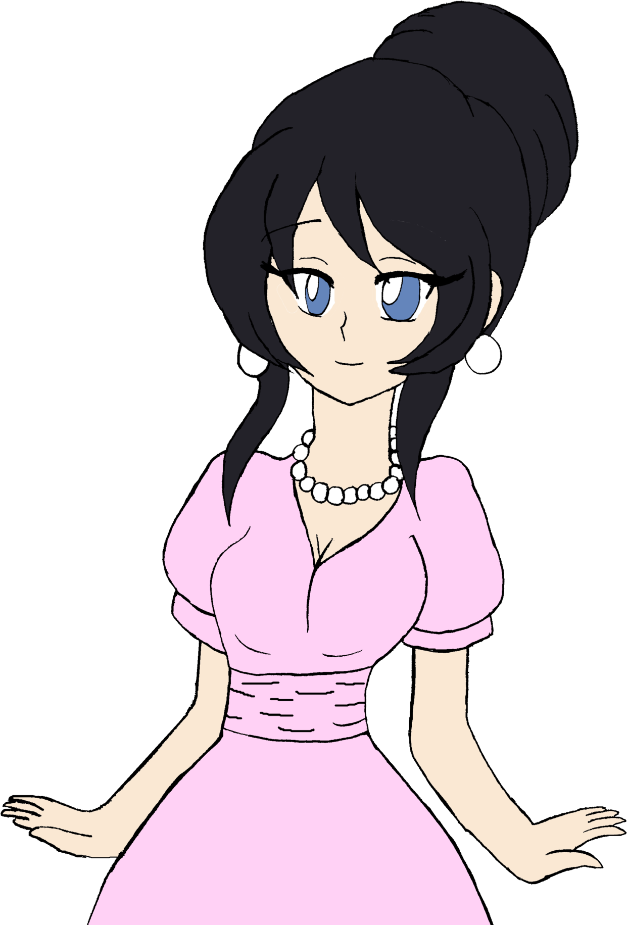 Housewife Aoi By Chicken-yuki - Cartoon (1280x1849)