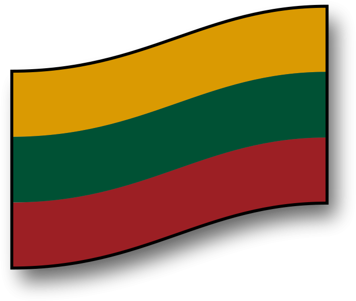 Free Lithuania Flag - Flag Of Lithuania (800x697)