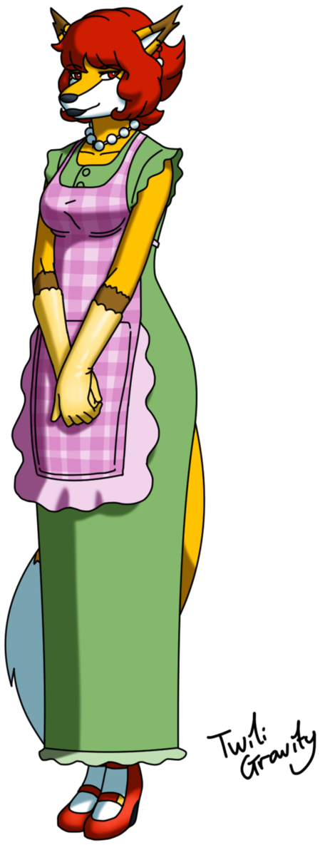 Foxy April - Cartoon (662x1205)