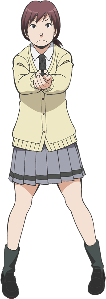 Hara Sumire, He Cook With A Motherly Personality - Ansatsu Kyoushitsu Sumire Hara (535x956)