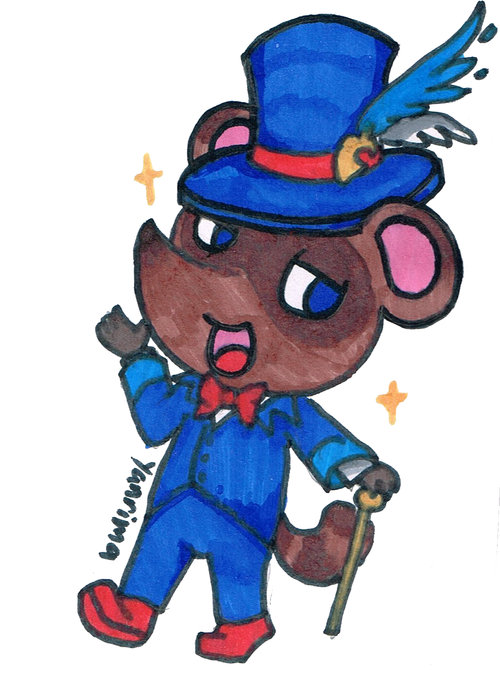 Dressed Up Like A Million-dollar Trooper - Cartoon (1018x1424)