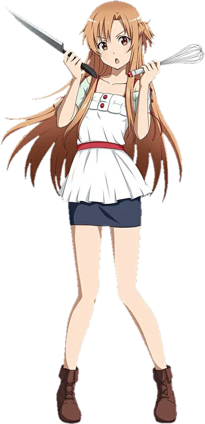 Housewife Asuna Render By Thegothamguardian - アスナ ソード アート オンライン (640x943)
