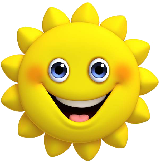 Icon Design Icon - Cute Sun Cartoon Png (650x650)