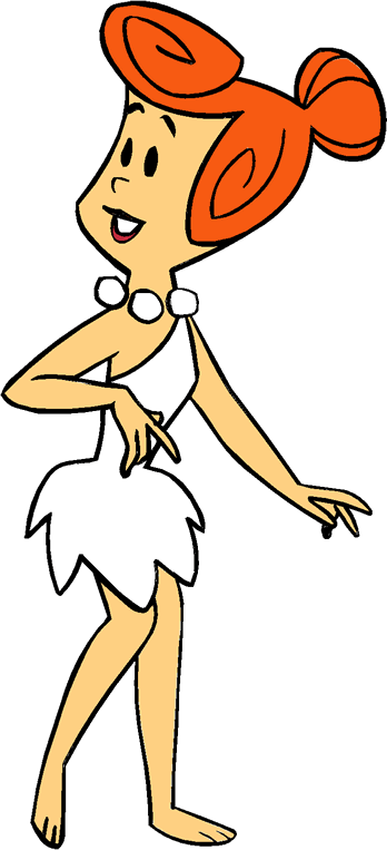 Wilma Flintstone / The Flintstones / Hanna Barbera - Wilma Flintstone (348x763)