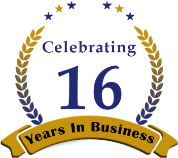 Servicemax An Iso - 16 Year Anniversary Business (388x358)