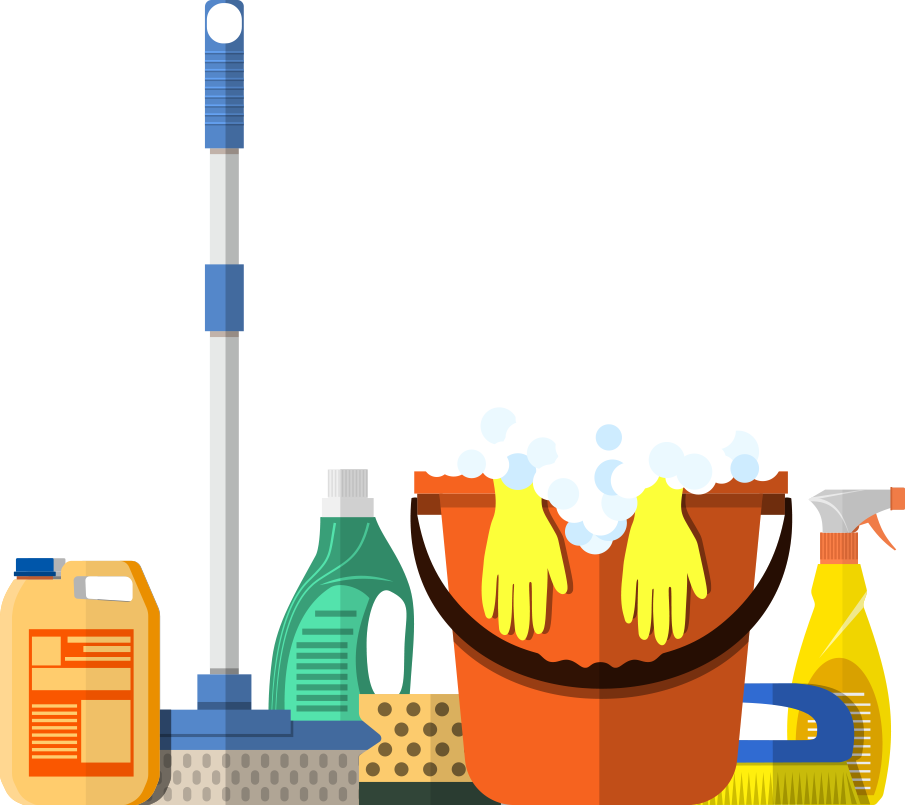 Cleaner Cleaning Housekeeping Maid Service - Cleaning Vector Png (905x805)