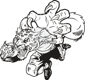 Wildcat Football Vector (361x339)