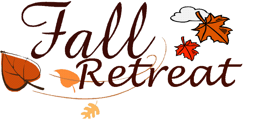 Clip Art Womens Retreat Clipart Finders - Free Printable Fall Bucket List (813x396)