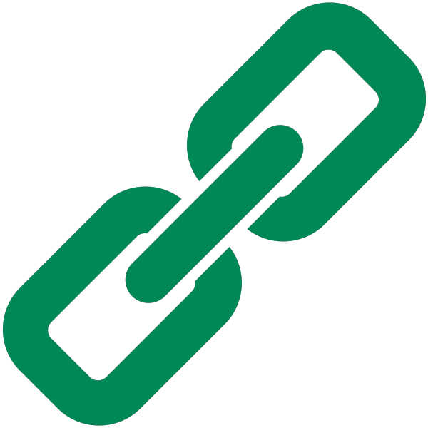 Green Link Icon Vector Data Svg Vector Public Domain - Chain Flat Icon (600x600)