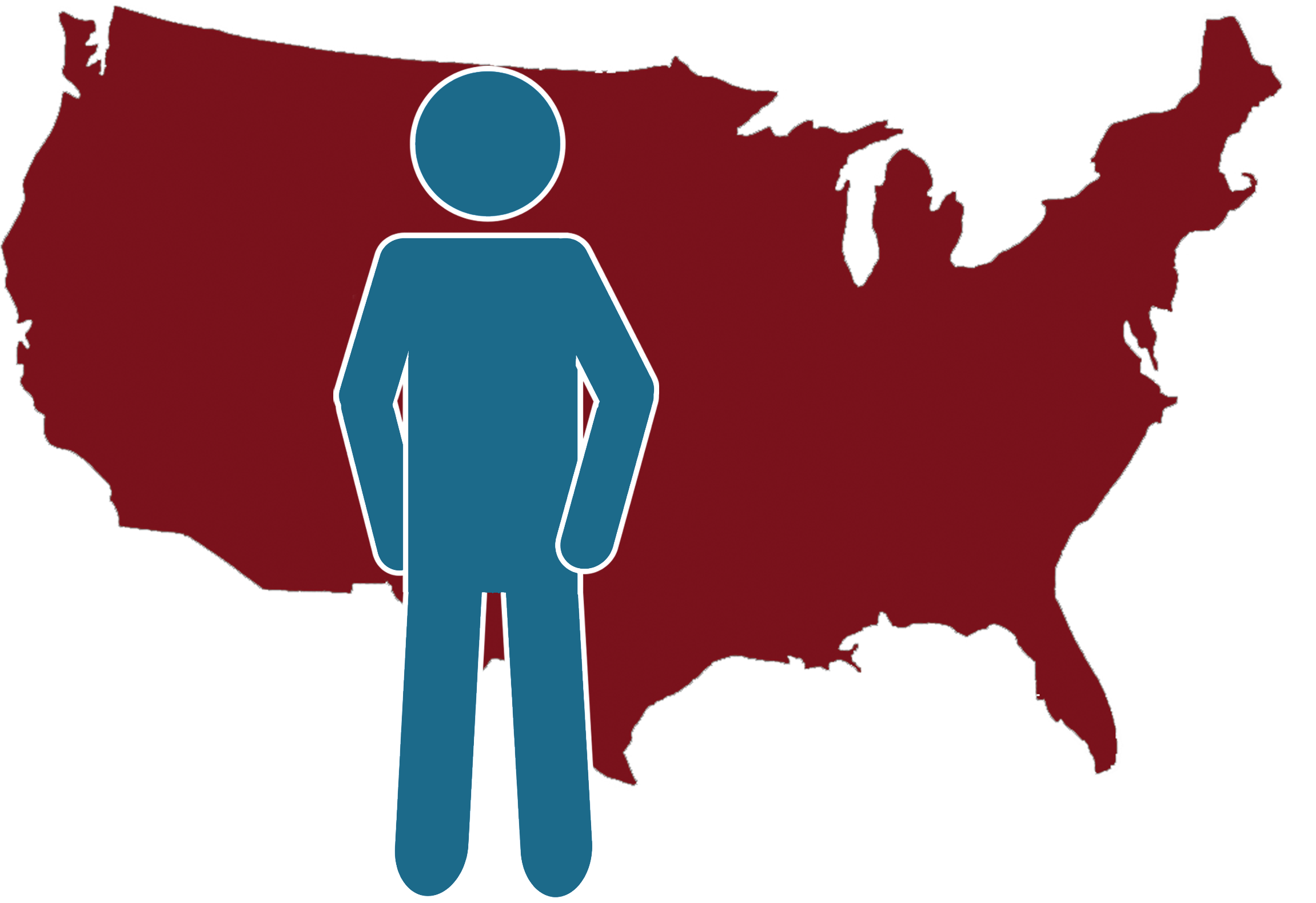 Career Development Resources - Usa Map Vector Png (3090x1686)