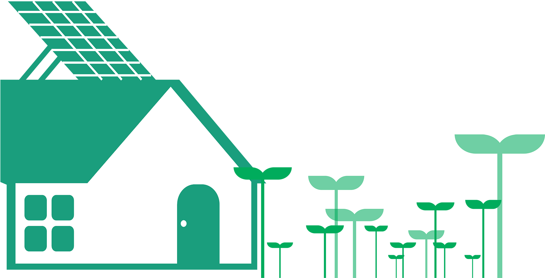 Green Energy Vector Illustration - Background Recycle (1897x1170)