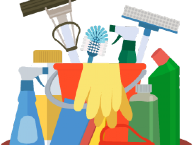 Product Clipart Housekeeping Supply - Cleaning (640x480)