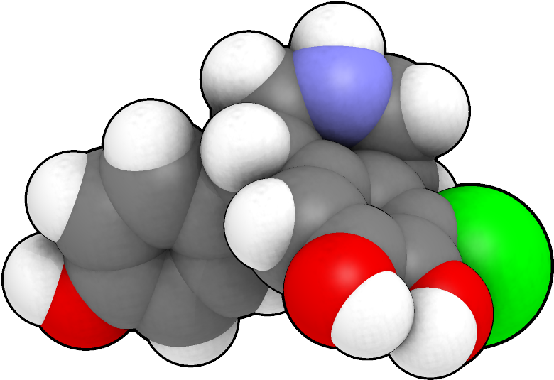Fenoldopam 3d Balls - Fenoldopam (799x554)