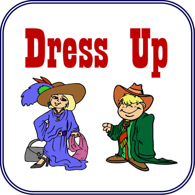 At The Housekeeping Center, We Are - Dress Up Center Clipart (642x642)