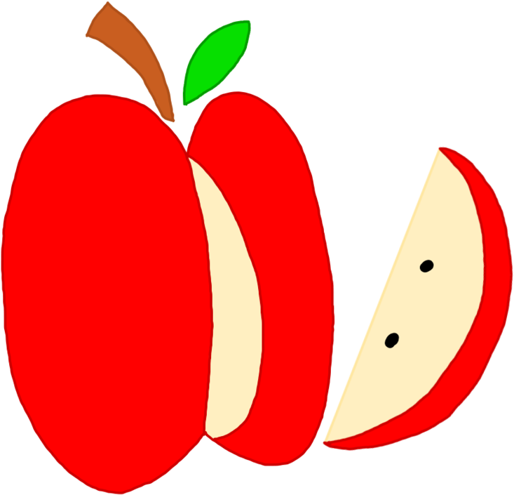 Apple Slice Cutie Mark By Pichu1129 - Mcintosh (894x894)