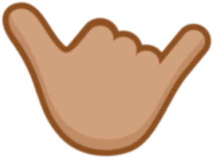 Hang Loose Emoji - Hang Loose Emoji (512x512)