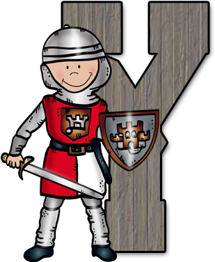 The Legend Of Sant Jordi Clip Art- Color And B&w - Cartoon (328x413)